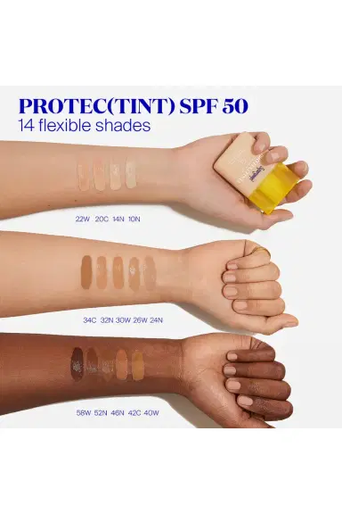 SUPERGOOP! Protec(tint) Daily Skin Tint SPF 50 | Thumbnail 7 SUPERGOOP! Protec(tint) Daily Skin Tint SPF 50 | Thumbnail 7