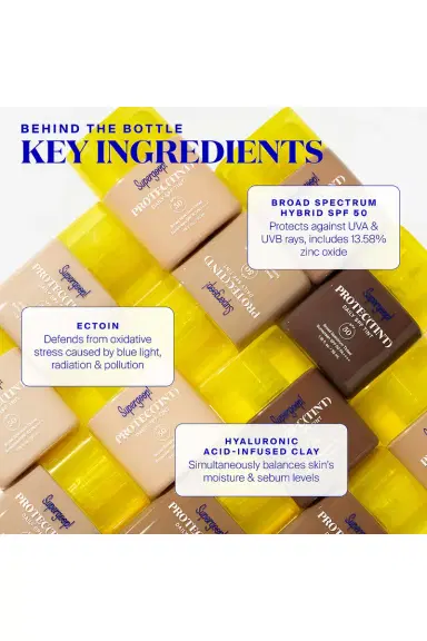SUPERGOOP! Protec(tint) Daily Skin Tint SPF 50 | Thumbnail 9 SUPERGOOP! Protec(tint) Daily Skin Tint SPF 50 | Thumbnail 9