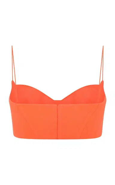Alex Perry HART satin bustier top | Thumbnail 2