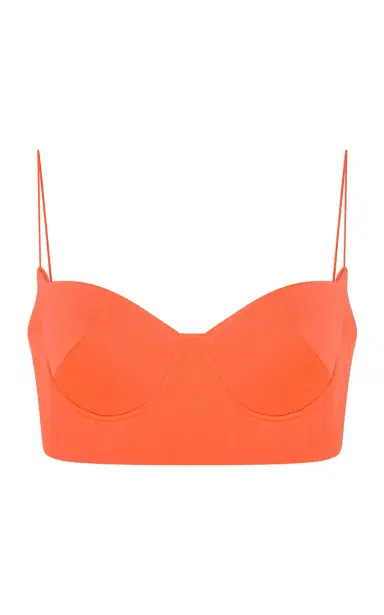 Alex Perry HART satin bustier top | Thumbnail 1