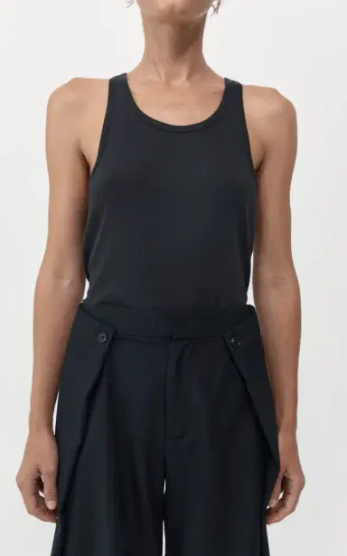 St. Agni Fold-Detailed Wool-Blend Wide-Leg Pants - Black | Thumbnail 9