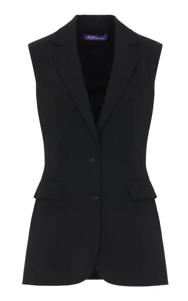 Ralph Lauren Randy Tailored Wool Vest