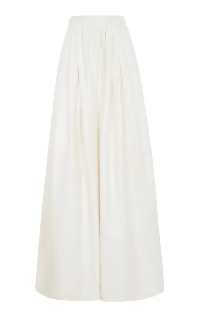 Vannesa Leather Wide-Leg Pants