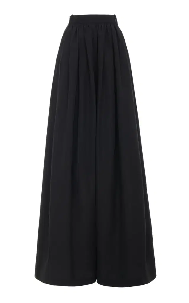 Vannesa Cotton-Blend Wide-Leg Pants