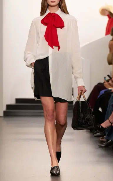 Ralph Lauren Karmen Chiffon Shirt | Thumbnail 2