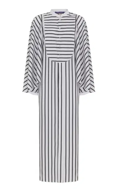 Ralph Lauren Juliana Cotton Midi Blouson Dress | Thumbnail 1