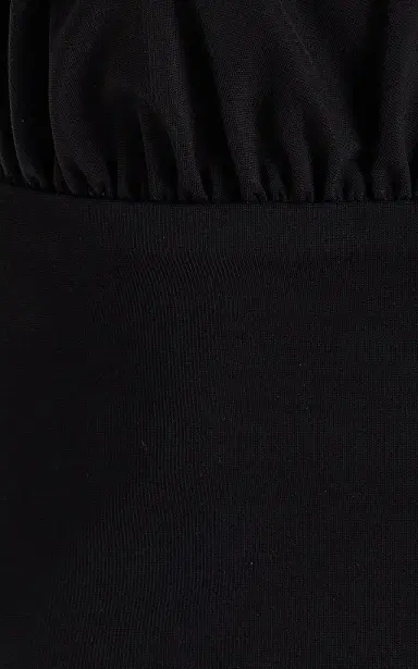 Magda Butrym Floral-Appliquéd Woven Midi Dress | Thumbnail 6