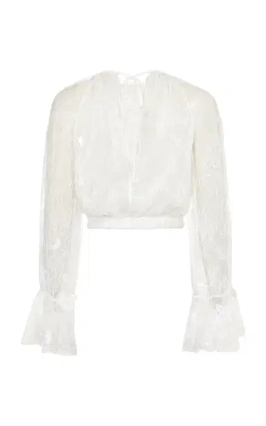 Francesca Miranda Alba Sheer Lace Top | Thumbnail 7