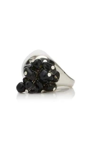 Brandon Maxwell The Goji Ring With Dangling Stones | Thumbnail 4