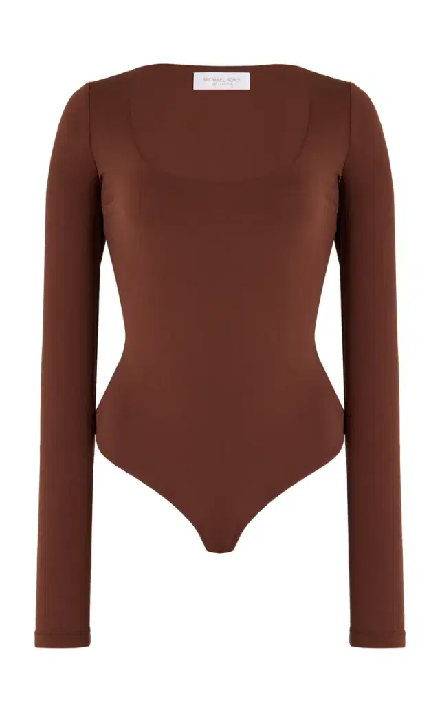 Jersey Scoop-Neck Bodysuit