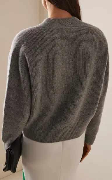Brandon Maxwell The Maris Cashmere Sweater | Thumbnail 5 Brandon Maxwell The Maris Cashmere Sweater | Thumbnail 5