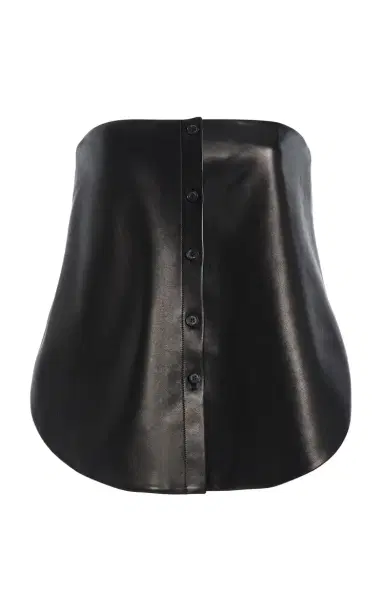Brandon Maxwell The Shea Leather Top | Thumbnail 18 Brandon Maxwell The Shea Leather Top | Thumbnail 18