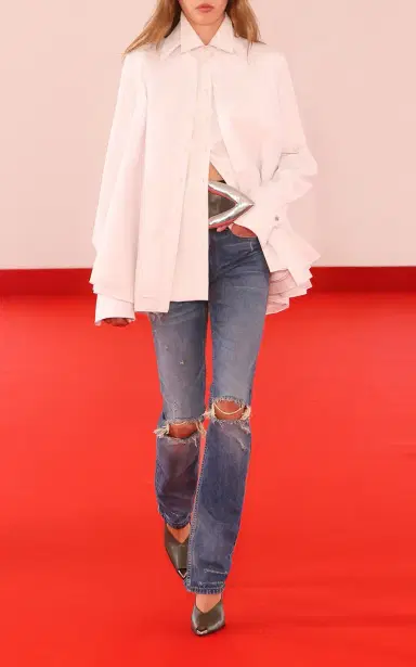 Brandon Maxwell The Riggs Mid-Rise Cigarette Jeans | Thumbnail 5