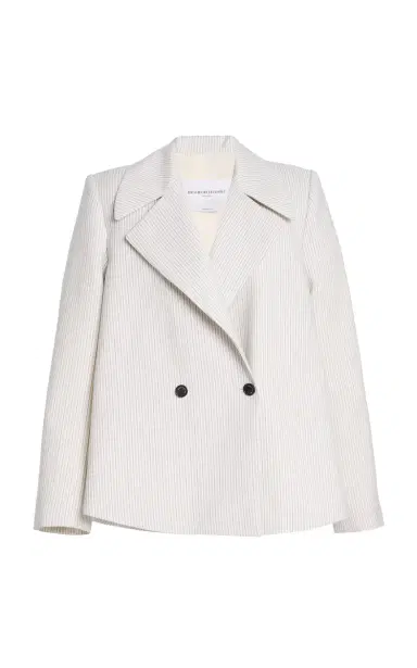 Brandon Maxwell The Haven  Trapeze Wool-Blend Blazer | Thumbnail 1