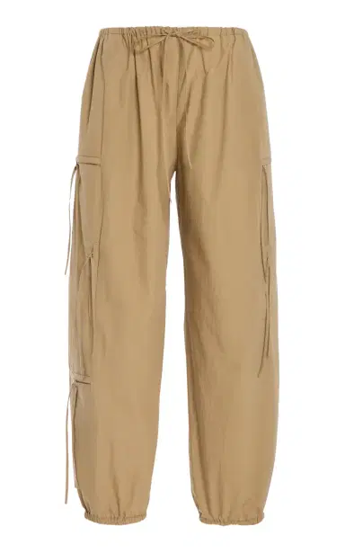 Brandon Maxwell The Scout Cotton Tapered-Leg Cargo Pants | Thumbnail 1 Brandon Maxwell The Scout Cotton Tapered-Leg Cargo Pants | Thumbnail 1