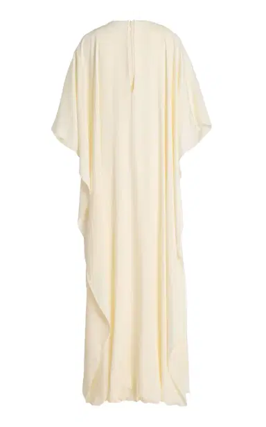 Brandon Maxwell The Lucia Crepe Maxi Dress | Thumbnail 6
