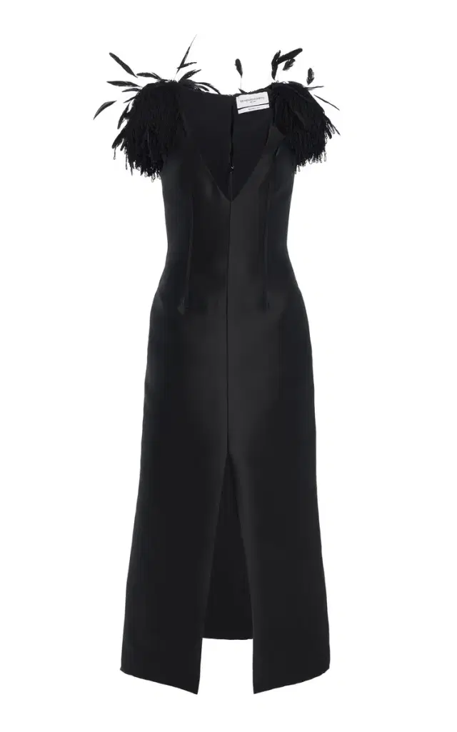 The Reeve Wool-Blend Midi Dress