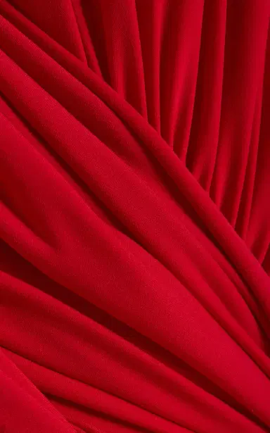 Brandon Maxwell The Isadora Draped Jersey Maxi Dress | Thumbnail 7