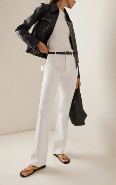 Proenza Schouler White Label Hazel Cotton-Tweed Top | Thumbnail 2