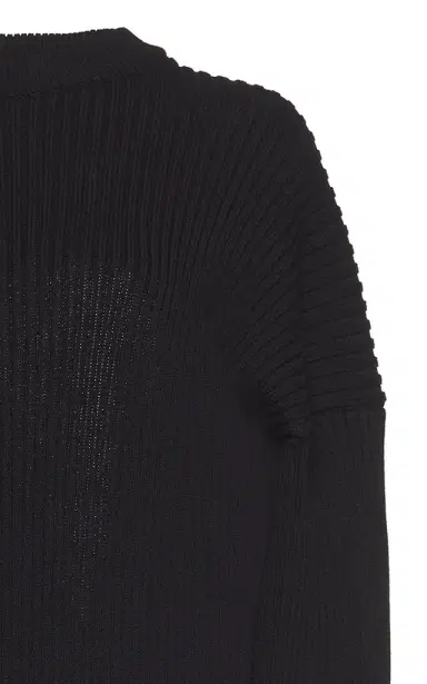Bottega Veneta Open-Back Knitted Wool-Blend Midi Dress | Thumbnail 5