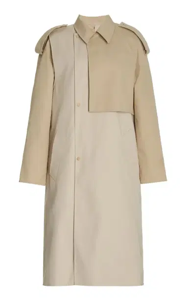 Bottega Veneta Removable Sleeve Crepe Trench Coat | Thumbnail 7
