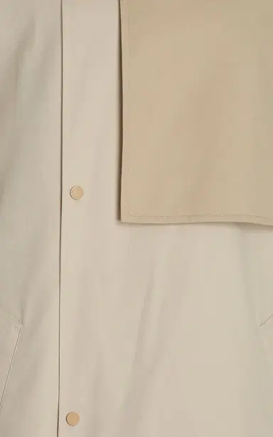Bottega Veneta Removable Sleeve Crepe Trench Coat | Thumbnail 8