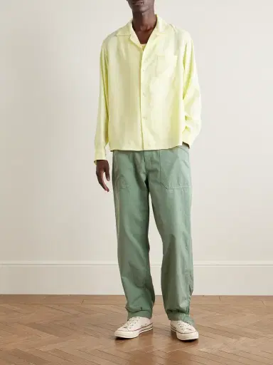 Visvim Carrol Tapered Cotton-Gabardine Cargo Pants - Men | Thumbnail 2 Visvim Carrol Tapered Cotton-Gabardine Cargo Pants - Men | Thumbnail 2