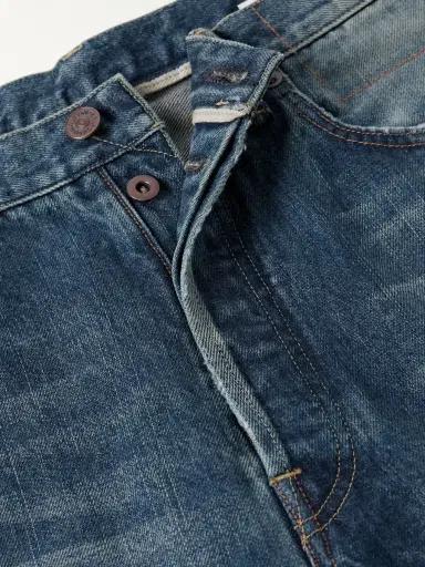 Visvim Social Sculpture 01 Wide-Leg Distressed Selvedge Jeans - Men | Thumbnail 6 Visvim Social Sculpture 01 Wide-Leg Distressed Selvedge Jeans - Men | Thumbnail 6