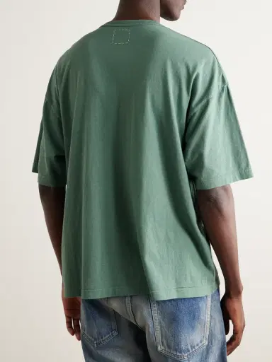 Visvim Ex Jumbo Cotton-Blend Jersey T-Shirt - Men | Thumbnail 3 Visvim Ex Jumbo Cotton-Blend Jersey T-Shirt - Men | Thumbnail 3