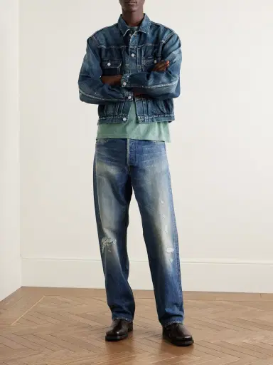 Visvim Social Sculpture Selvedge Denim Jacket - Men | Thumbnail 2 Visvim Social Sculpture Selvedge Denim Jacket - Men | Thumbnail 2