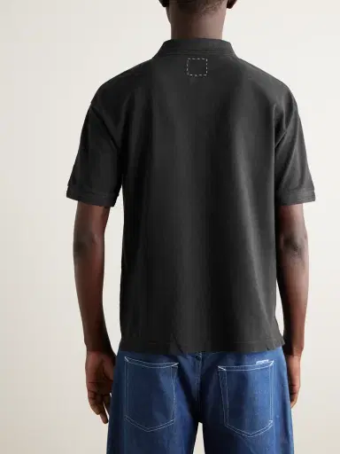 Visvim Jumbo Weller Garment-Dyed Cotton-Piqué Polo Shirt - Men | Thumbnail 4 Visvim Jumbo Weller Garment-Dyed Cotton-Piqué Polo Shirt - Men | Thumbnail 4