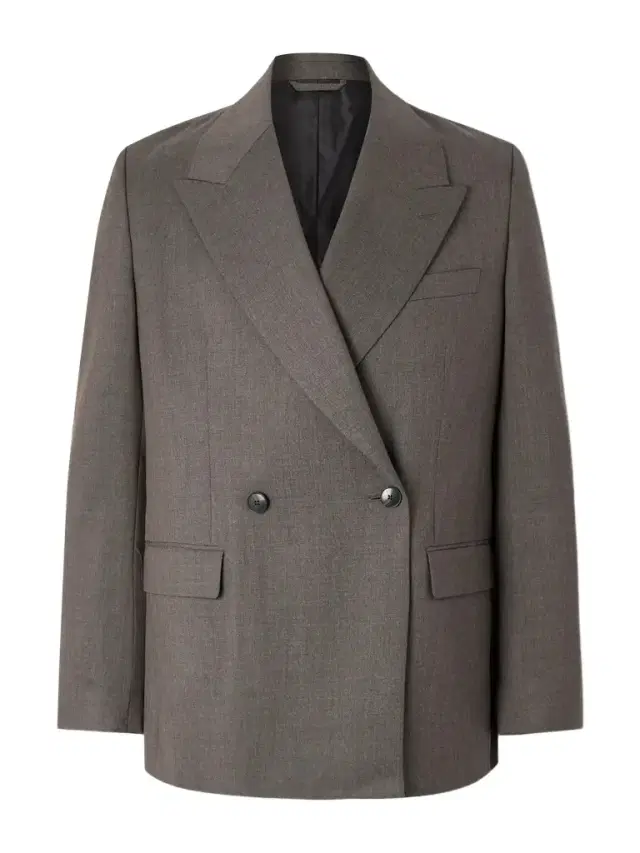 Double-Breasted Wool-Twill uit Jacket - Men