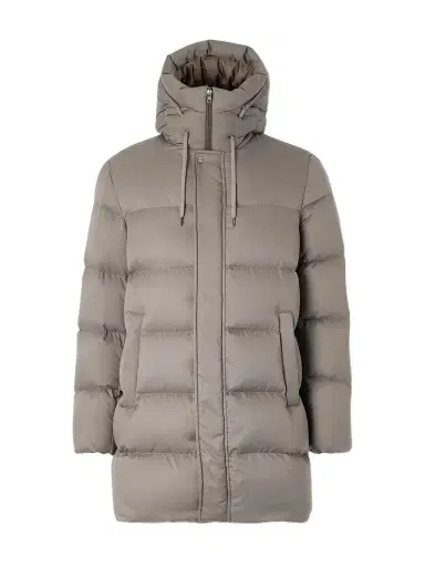 HERNO Quilted Twill Hooded Down Jacket - Men | Thumbnail 1 HERNO Quilted Twill Hooded Down Jacket - Men | Thumbnail 1