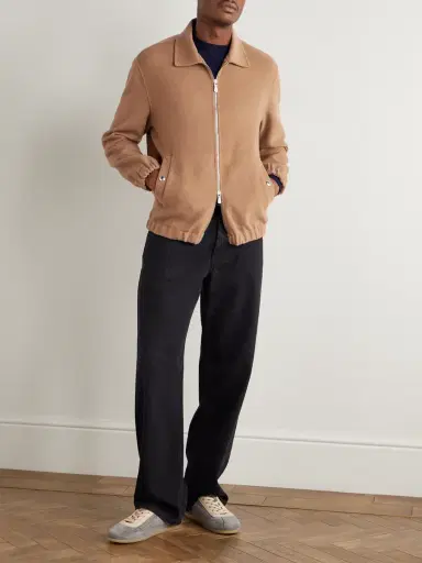 ELEVENTY Wool-Felt Bomber Jacket - Men | Thumbnail 2 ELEVENTY Wool-Felt Bomber Jacket - Men | Thumbnail 2