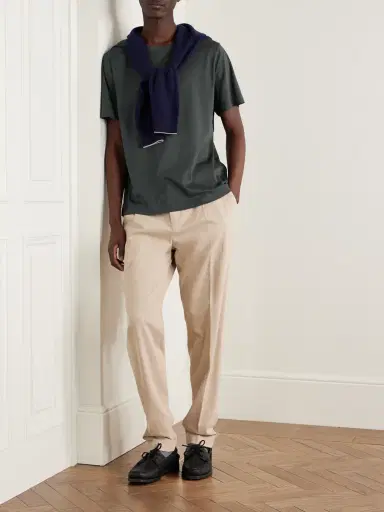 ELEVENTY Cotton and Modal-Blend Jersey T-Shirt - Men | Thumbnail 2