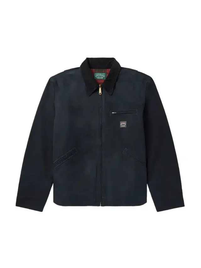 Logo-Appliquéd Corduroy-Trimmed Padded Cotton-Canvas Field Jacket - Men