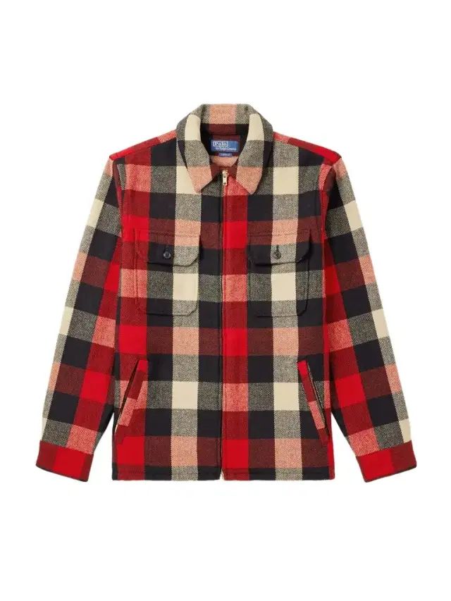 Checked Wool-Blend Overshirt - Men