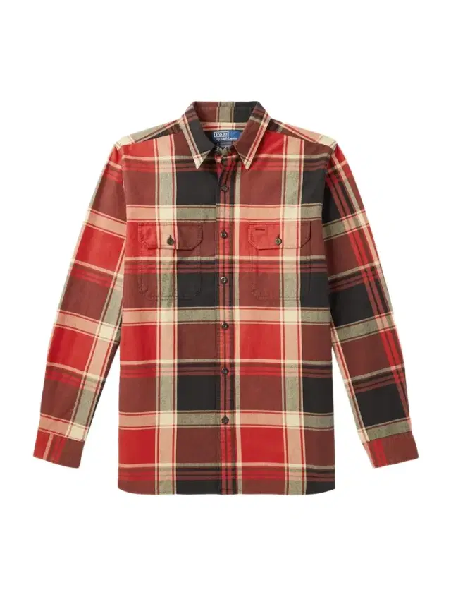 Checked Brushed-Cotton Oxford Shirt - Men