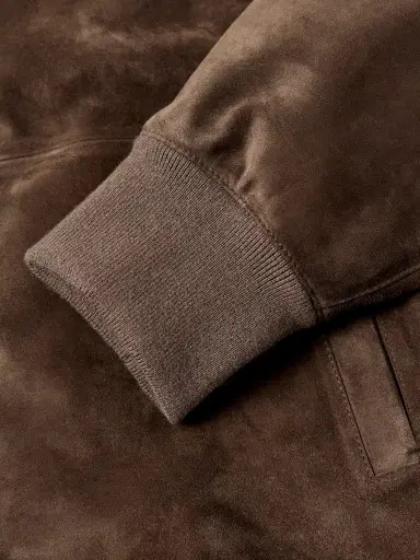 Zegna Suede Blouson Jacket - Men | Thumbnail 5