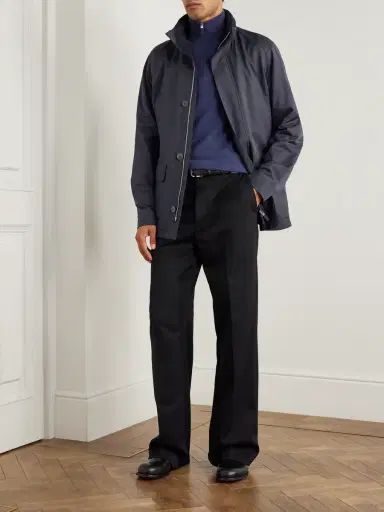 Zegna Morotin 250CC Shell Hooded Jacket - Men | Thumbnail 2 Zegna Morotin 250CC Shell Hooded Jacket - Men | Thumbnail 2