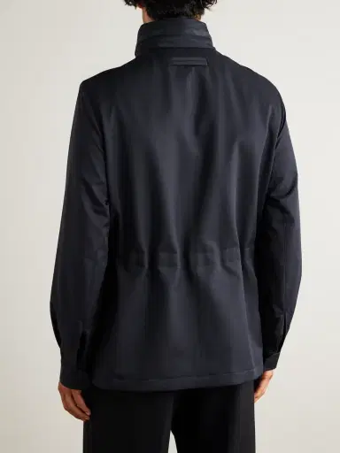 Zegna Morotin 250CC Shell Hooded Jacket - Men | Thumbnail 4 Zegna Morotin 250CC Shell Hooded Jacket - Men | Thumbnail 4