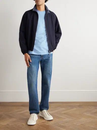 Zegna Logo-Embroidered Cotton-Jersey T-Shirt - Men | Thumbnail 2 Zegna Logo-Embroidered Cotton-Jersey T-Shirt - Men | Thumbnail 2