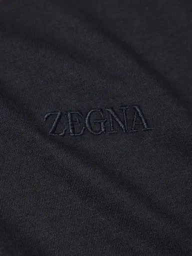 Zegna Logo-Embroidered Cotton-Jersey T-Shirt - Men | Thumbnail 5 Zegna Logo-Embroidered Cotton-Jersey T-Shirt - Men | Thumbnail 5