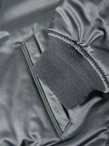 Tom Ford Silk-Satin Padded Bomber Jacket - Men | Thumbnail 6