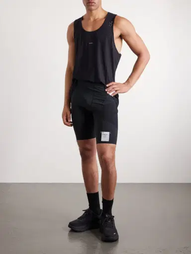 Satisfy Embellished Logo-Appliquéd Space-O™ Mesh Tank Top - Men | Thumbnail 2