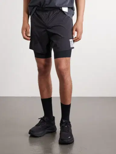 Satisfy Slim-Fit Layered 8" Techsilk and Justice&trade; coldblack&reg; Shorts - Men | Thumbnail 3