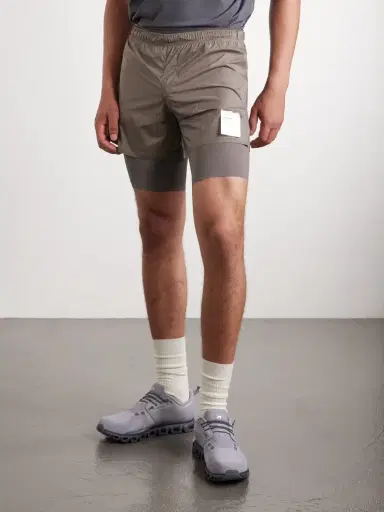 Satisfy Slim-Fit Layered 8" Techsilk and Justice&trade; coldblack&reg; Shorts - Men | Thumbnail 3