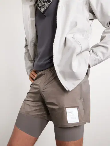 Satisfy Slim-Fit Layered 8" Techsilk and Justice&trade; coldblack&reg; Shorts - Men | Thumbnail 5