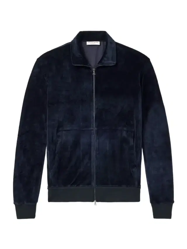 Cassian Cotton-Blend Velour Track Jacket - Men