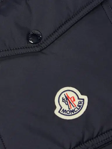 Moncler Logo-Appliquéd Quilted Shell Down Scarf - Men | Thumbnail 3 Moncler Logo-Appliquéd Quilted Shell Down Scarf - Men | Thumbnail 3